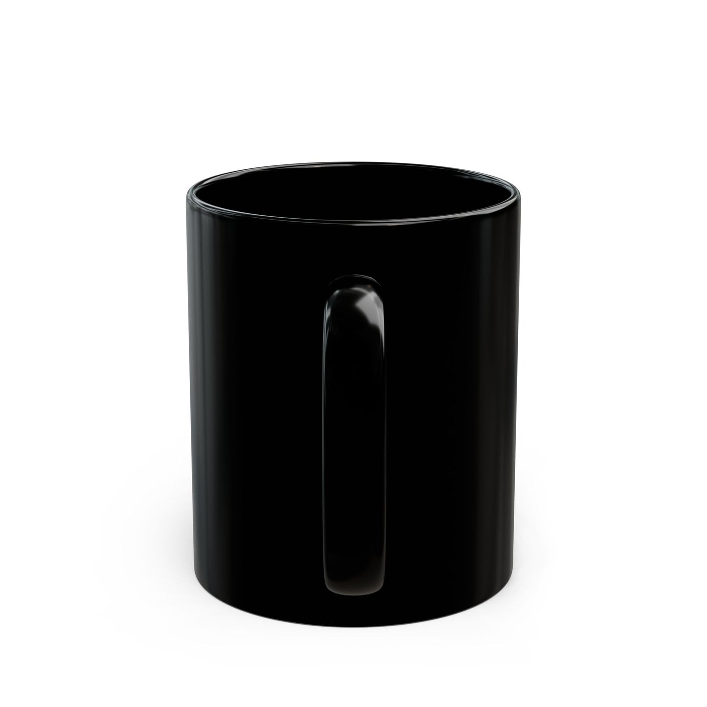 Chaos Klarheit Schwarze Kaffeetasse – 325ml/444ml Motivations-Keramiktasse