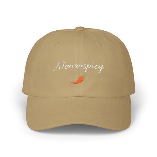 Neurospicy Dad Hat – Minimalistische Baseballkappe mit Stickerei | Cove & Calm