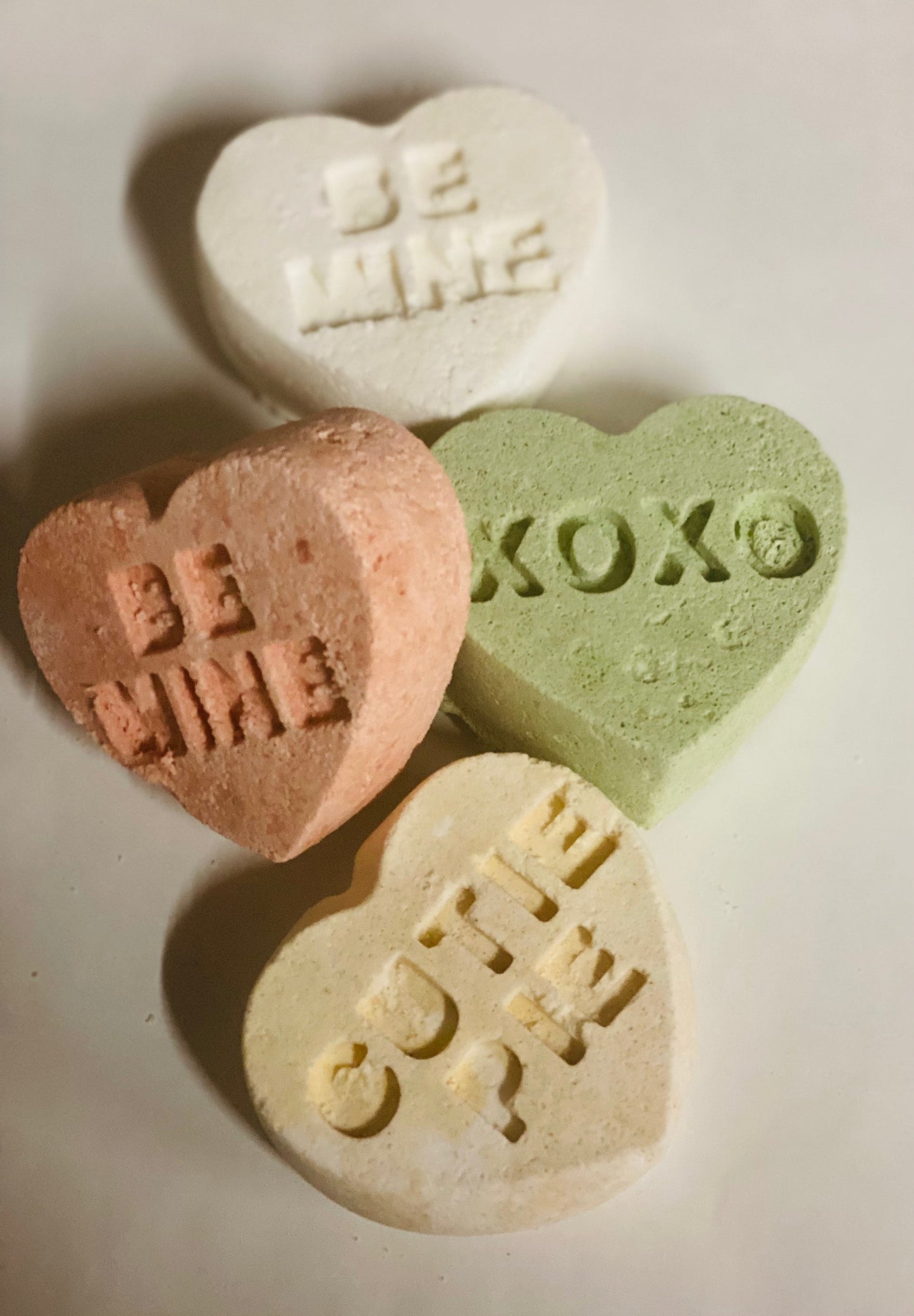 Bio-Badekugel / Valentinstag / Konversationsherzen /