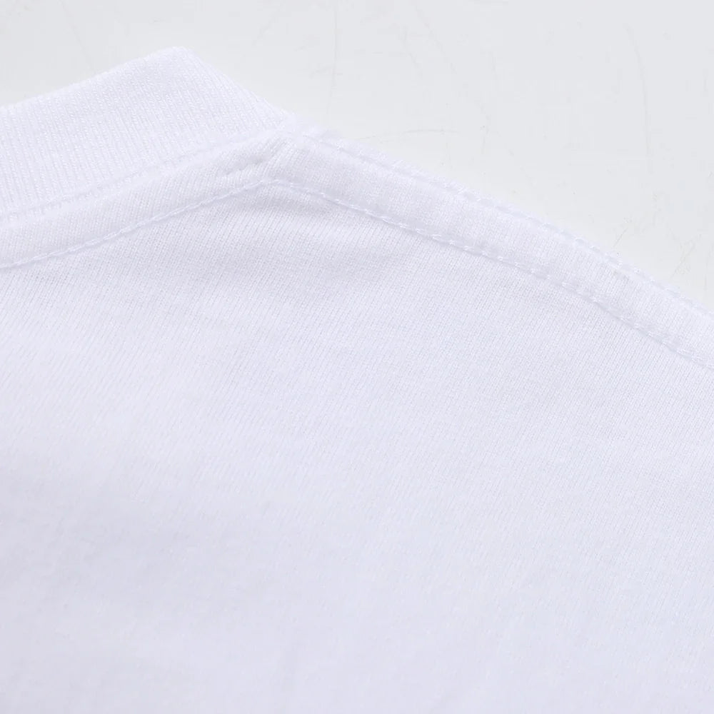 Damen lässiges kurzärmeliges Rundhals-T-Shirt mit ADHD-Print lässig