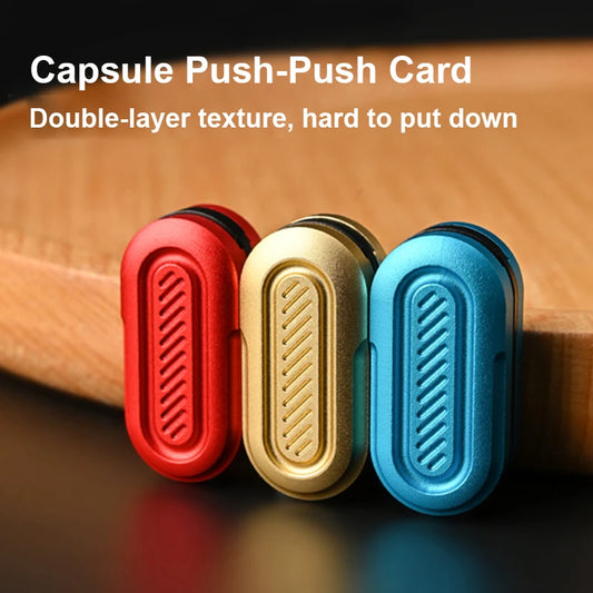 Pod Fidget Slider Metal Fidget Toys ADHD Tool Anti-anxiety Office Desk