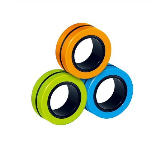 FinGears Magnetische Ringe Fidget Toy Anti-Stress-Spielzeug