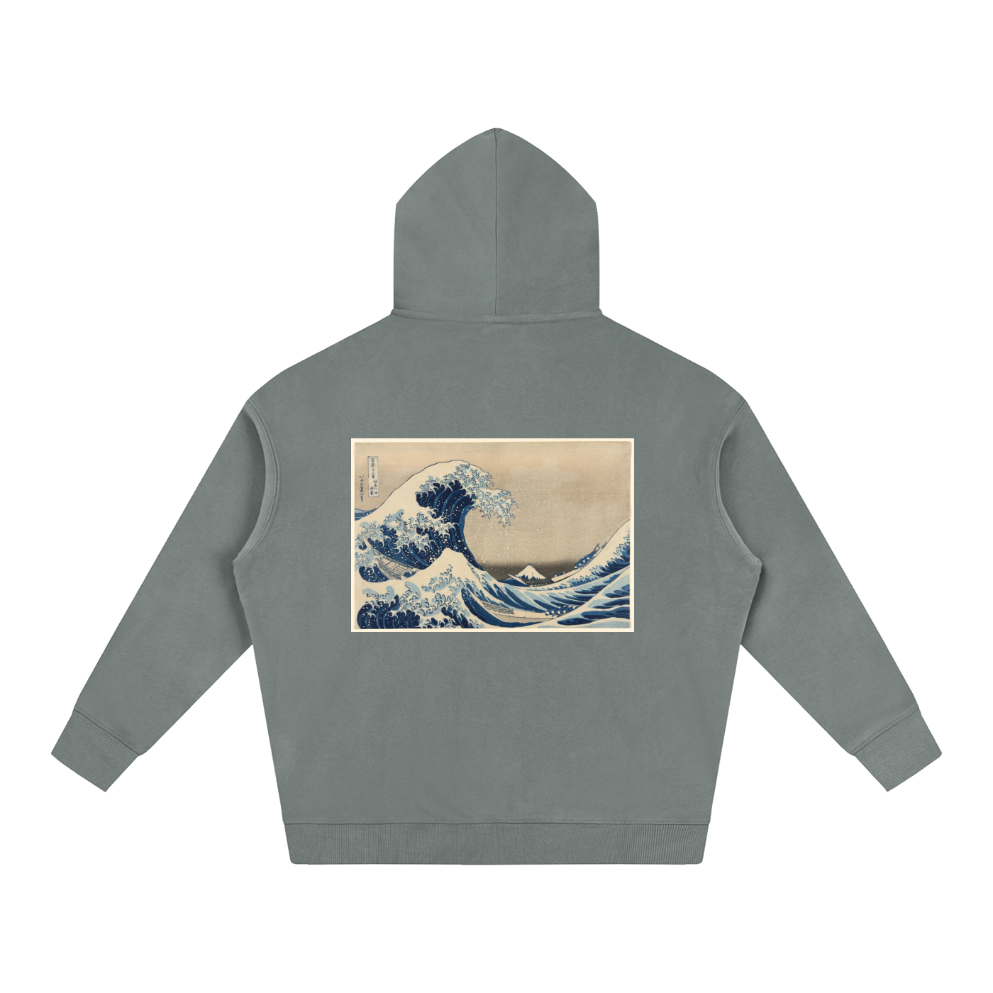 Oversized Fleece Hoodie "Face The Chaos"