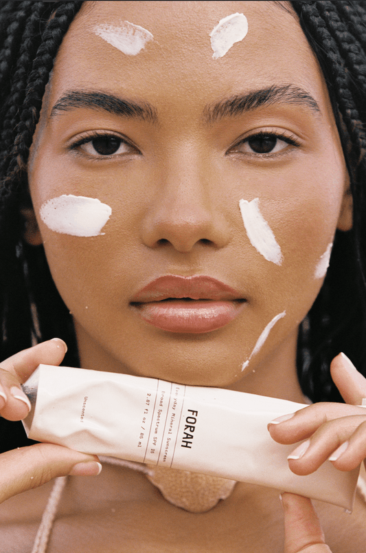 Geruchlose tägliche Mineral-Sonnencreme LSF 25