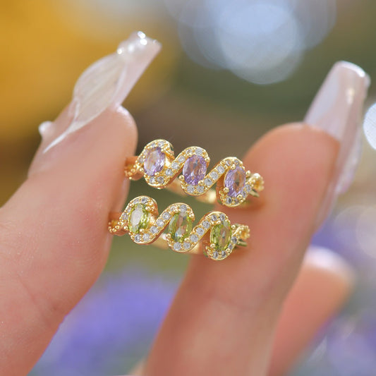Grüner Cécile Ring