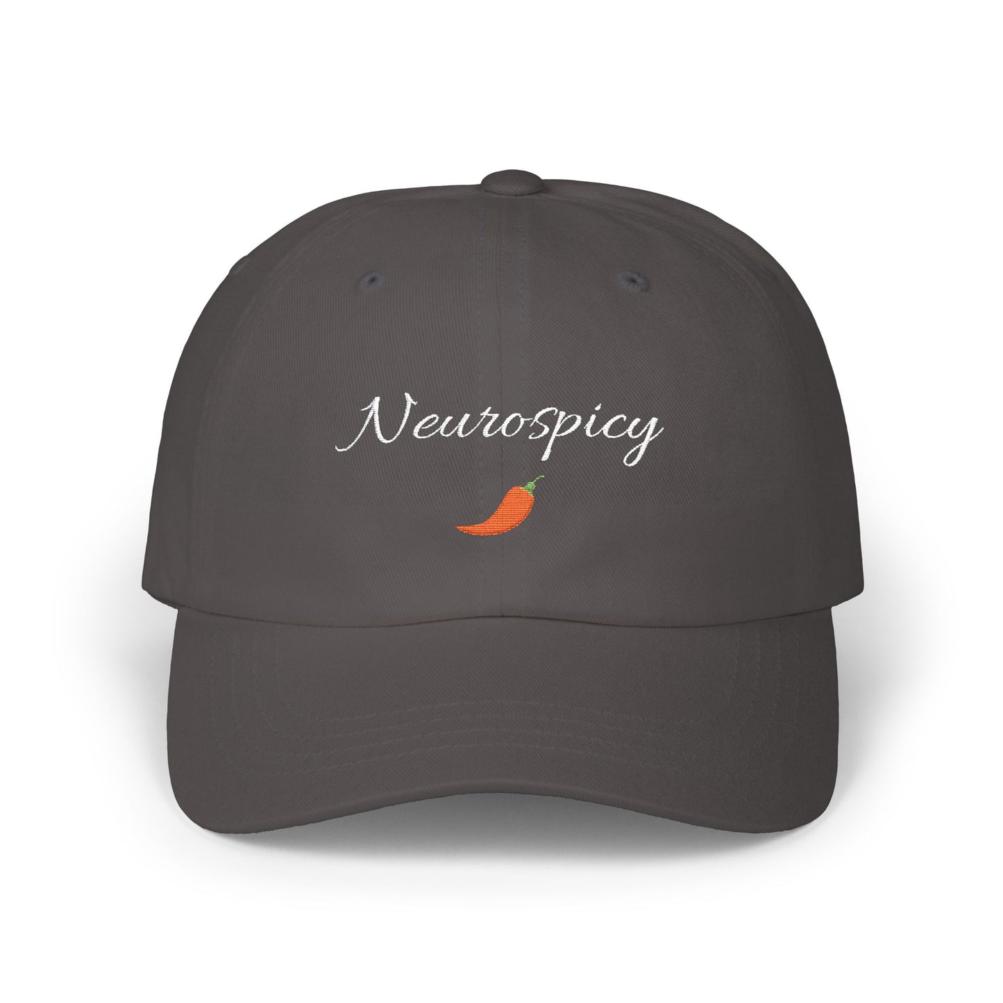 Neurospicy Dad Hat – Minimalist Embroidered Baseball Cap | Cove & Calm