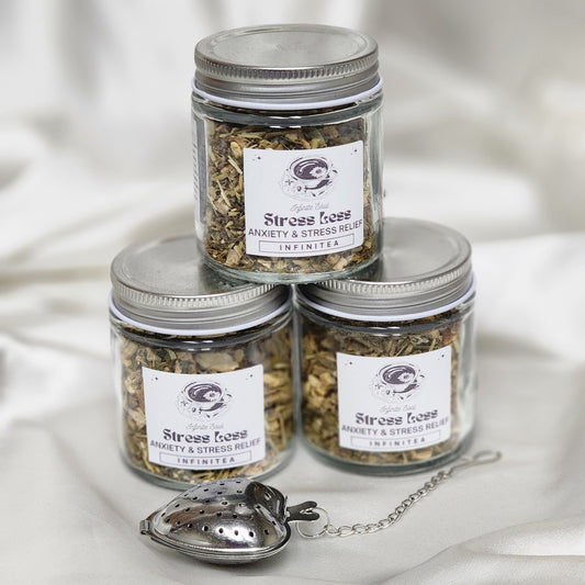 Infinitea Stress Less: Bio-Kräutertee zur Linderung von Angst und Stress