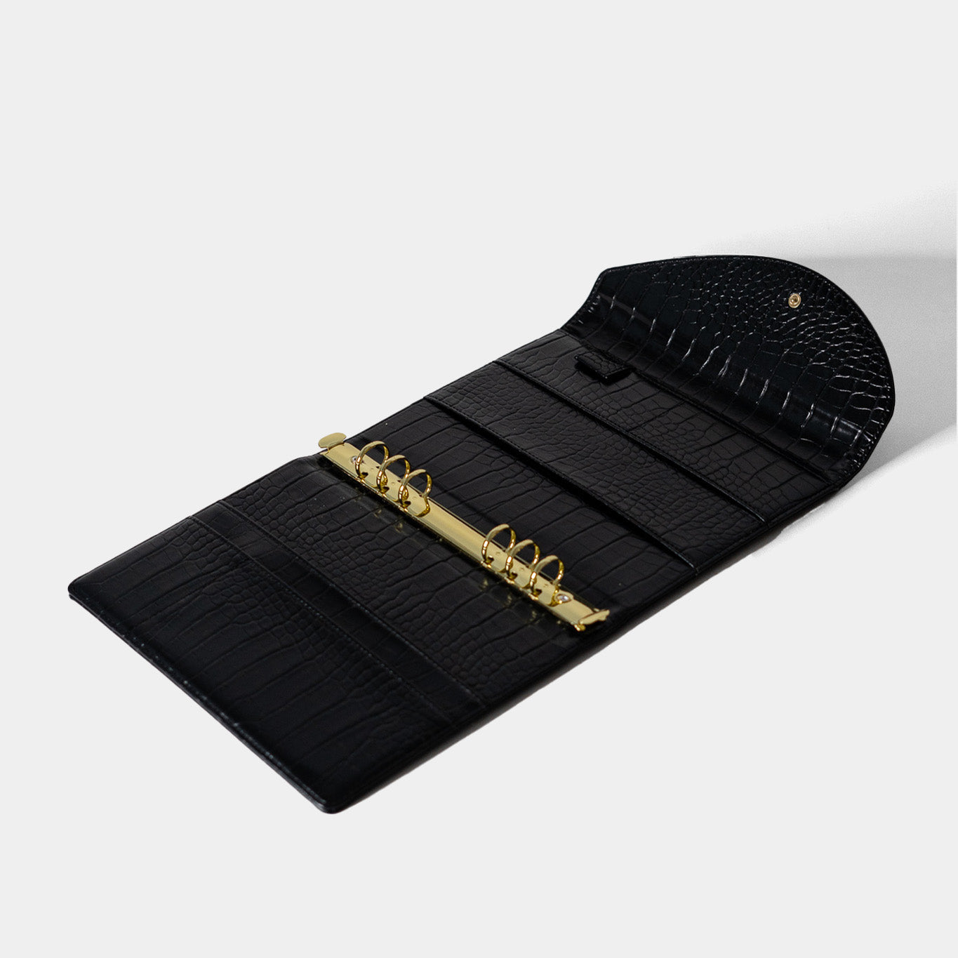 A5 Binder| Onyx Croc