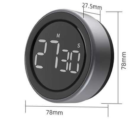 Magnetischer Digital-Timer für Küche und Dusche