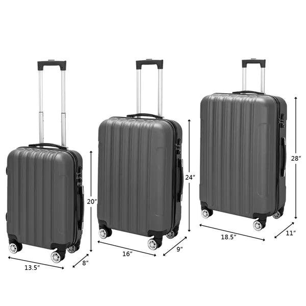 3-in-1 Multifunktionaler Reisekoffer mit großem Fassungsvermögen