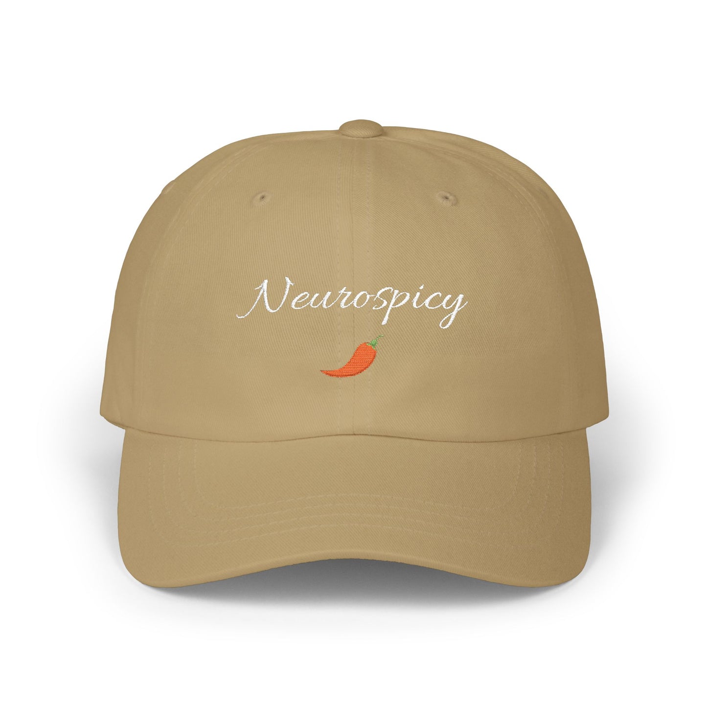 Neurospicy Dad Hat – Minimalist Embroidered Baseball Cap | Cove & Calm
