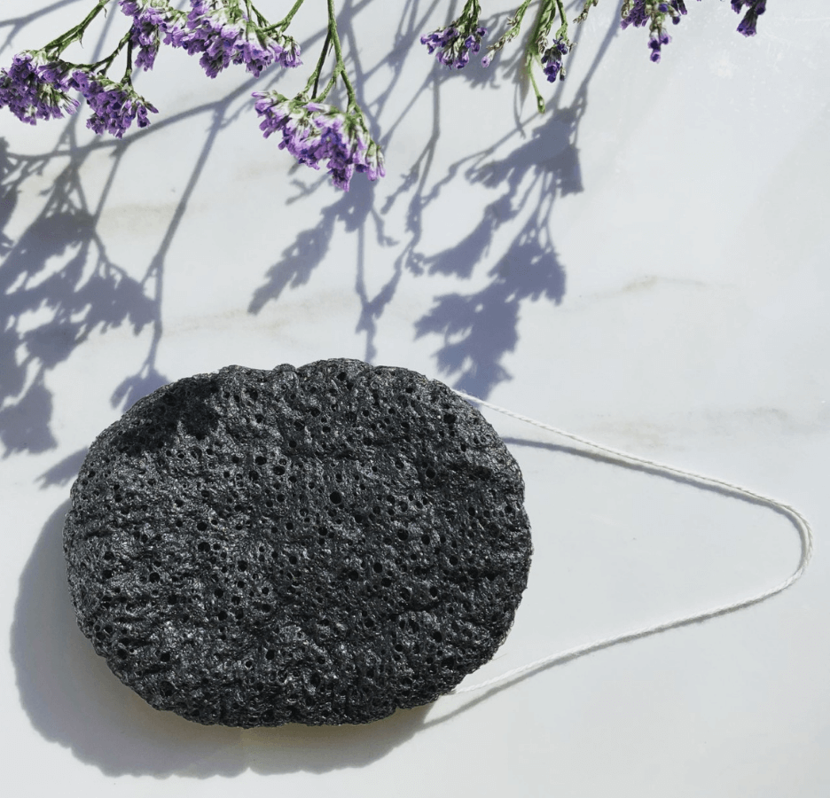 Wildpier™ Luxe Deep Exfoliating Glove and Bamboo Charcoal Konjac Sponge Bundle