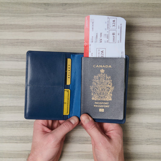 Theodore Leather Passport Holders