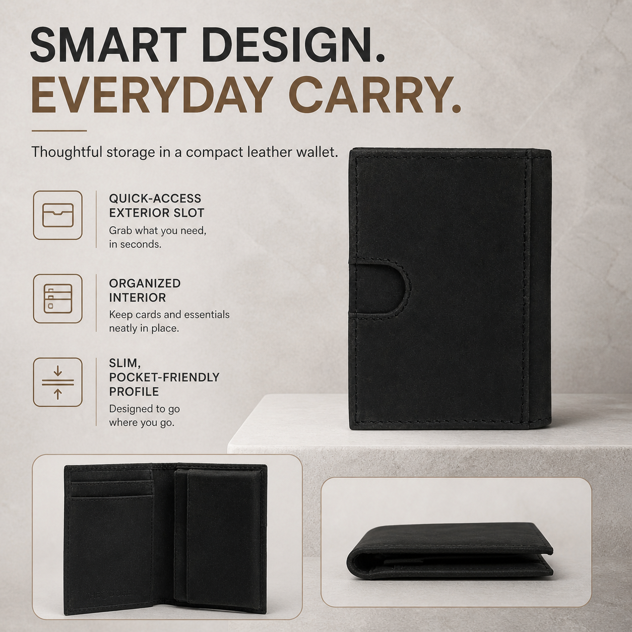 Theodore Leather Cardholder