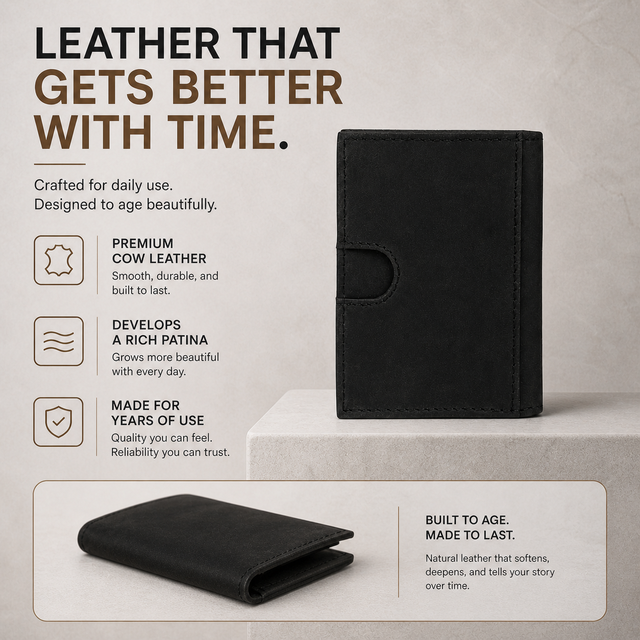 Theodore Leather Cardholder
