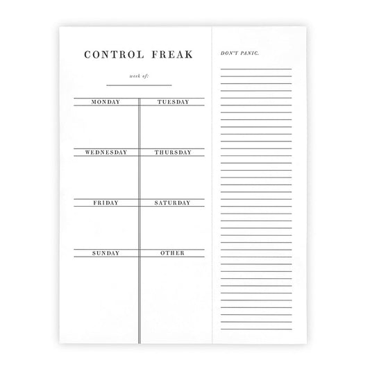 Weekly ADHD Planner Notepad | Productivity & Task Organizer | Cove & Calm