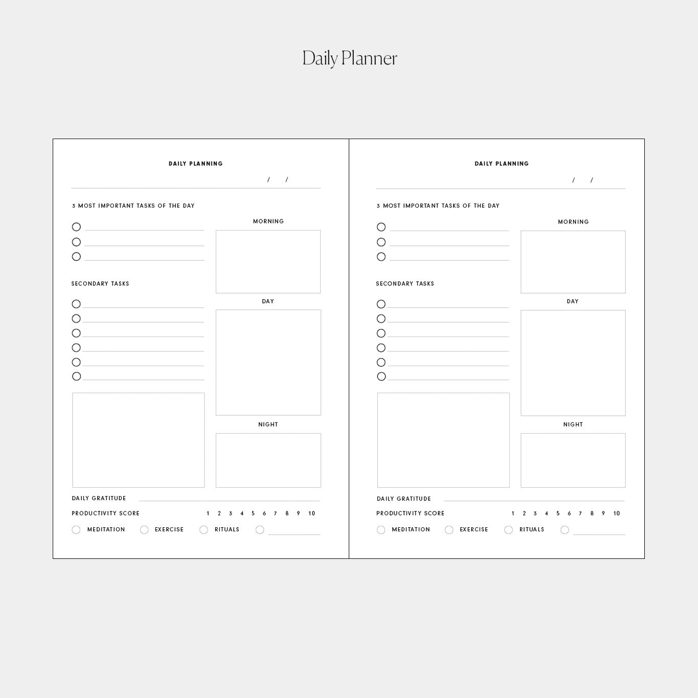 Get It Done Planner Insert (6-Ring)