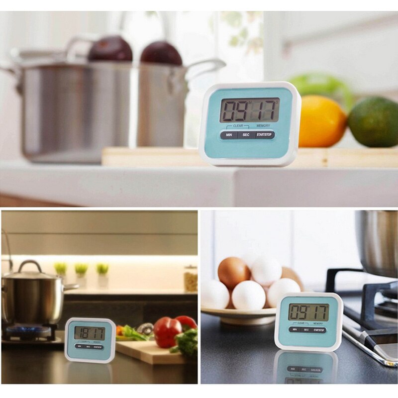 IVYSHION 1pc LCD Digital Screen Kitchen Timer