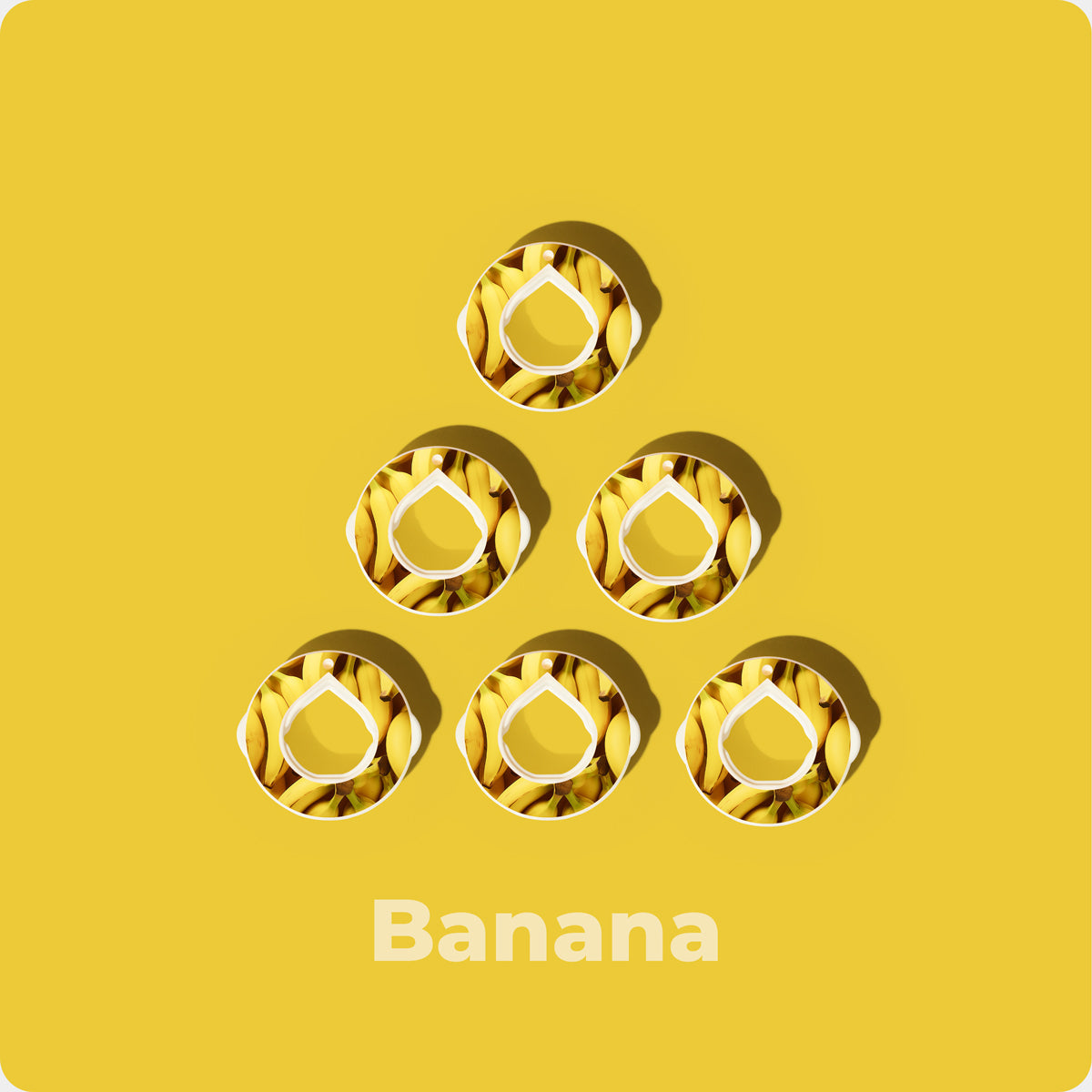 Bananen-Pods – (6er-Pack)