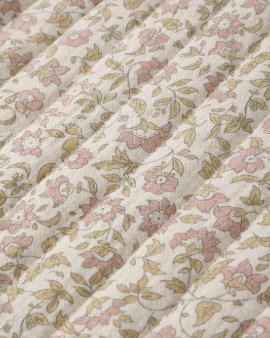 Diaper Bag + Changing Mat | Wildflower Woven | Quincy Mae