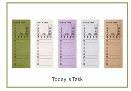Retro-Ticket-Notizblock Wort-Taschenkalender-Planer