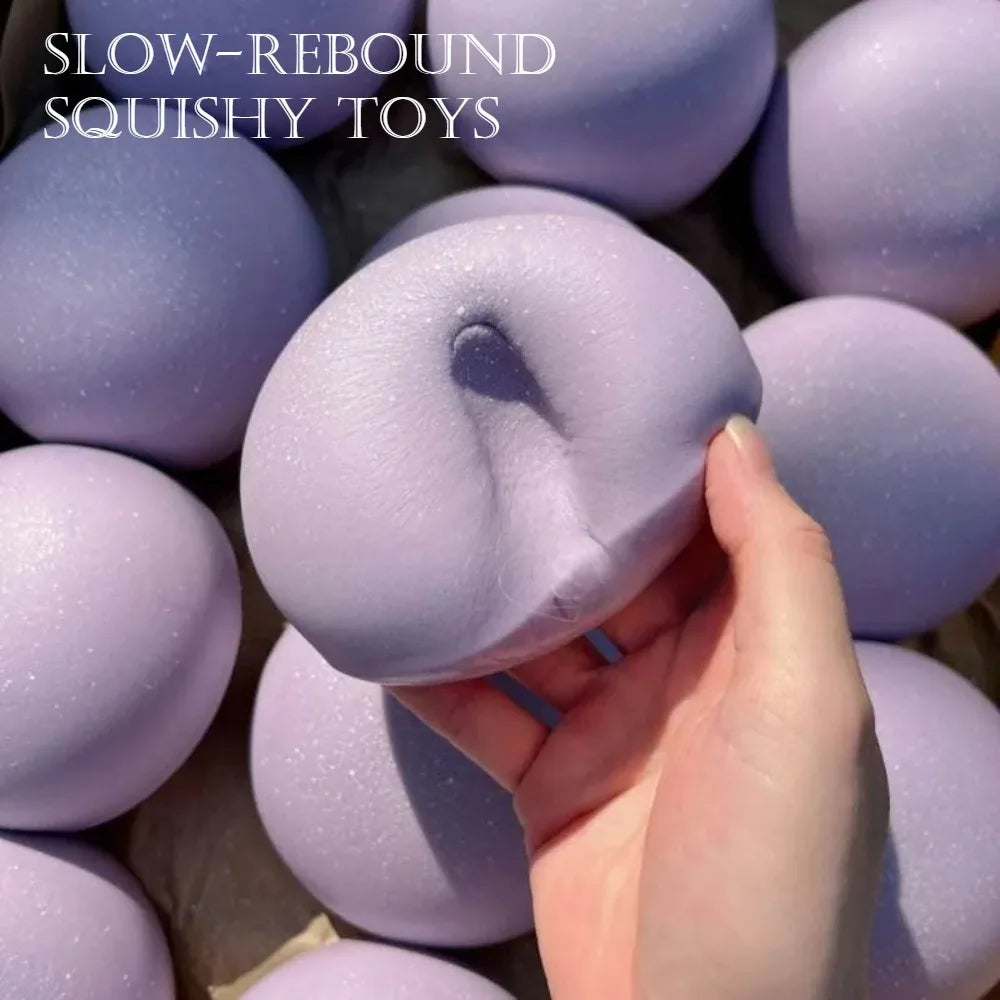 Simulierte Brotförmige Squishy Squeeze Toys Weiches Stressabbau-Spielzeug Slow
