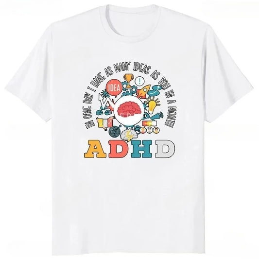 Fun T-shirts for Brain Neurodiversity, Autism Spectrum Disorder (ASD),