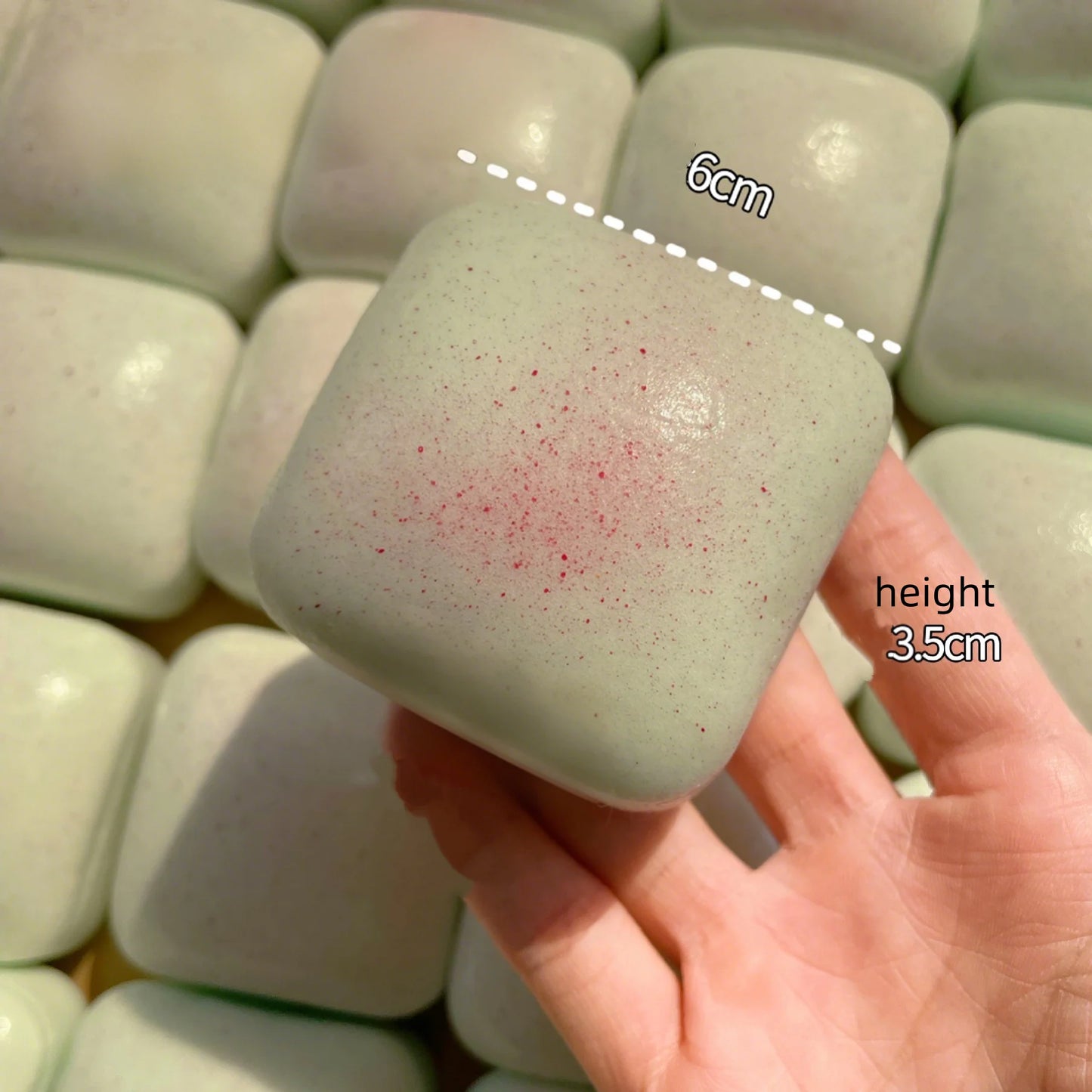 Squishy Simulated Square Bread Squeeze Toy Stress Relief Slow Rising