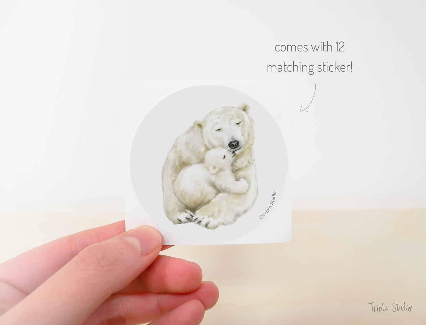 2027 Desk Calendar: Baby & Mommy