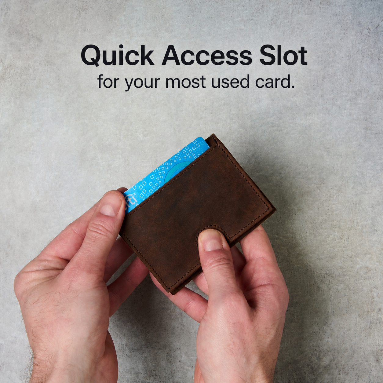 Theodore Leather Cardholder
