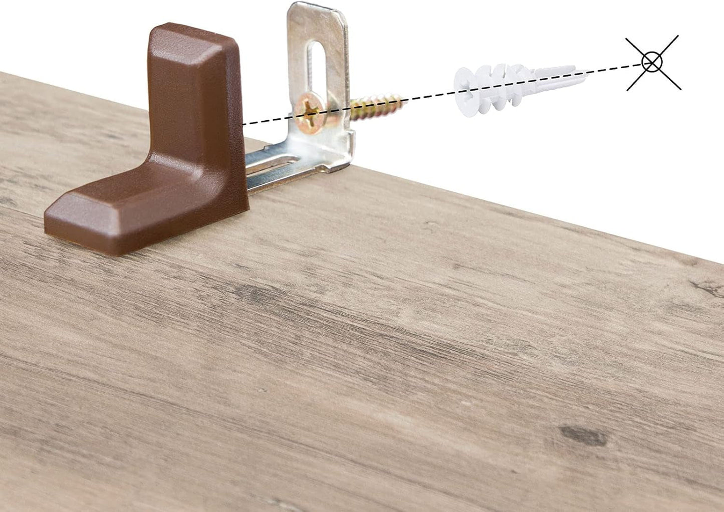 Kinder Bücherregal Spielzeug Aufbewahrungsschrank 89 cm Lang Greige