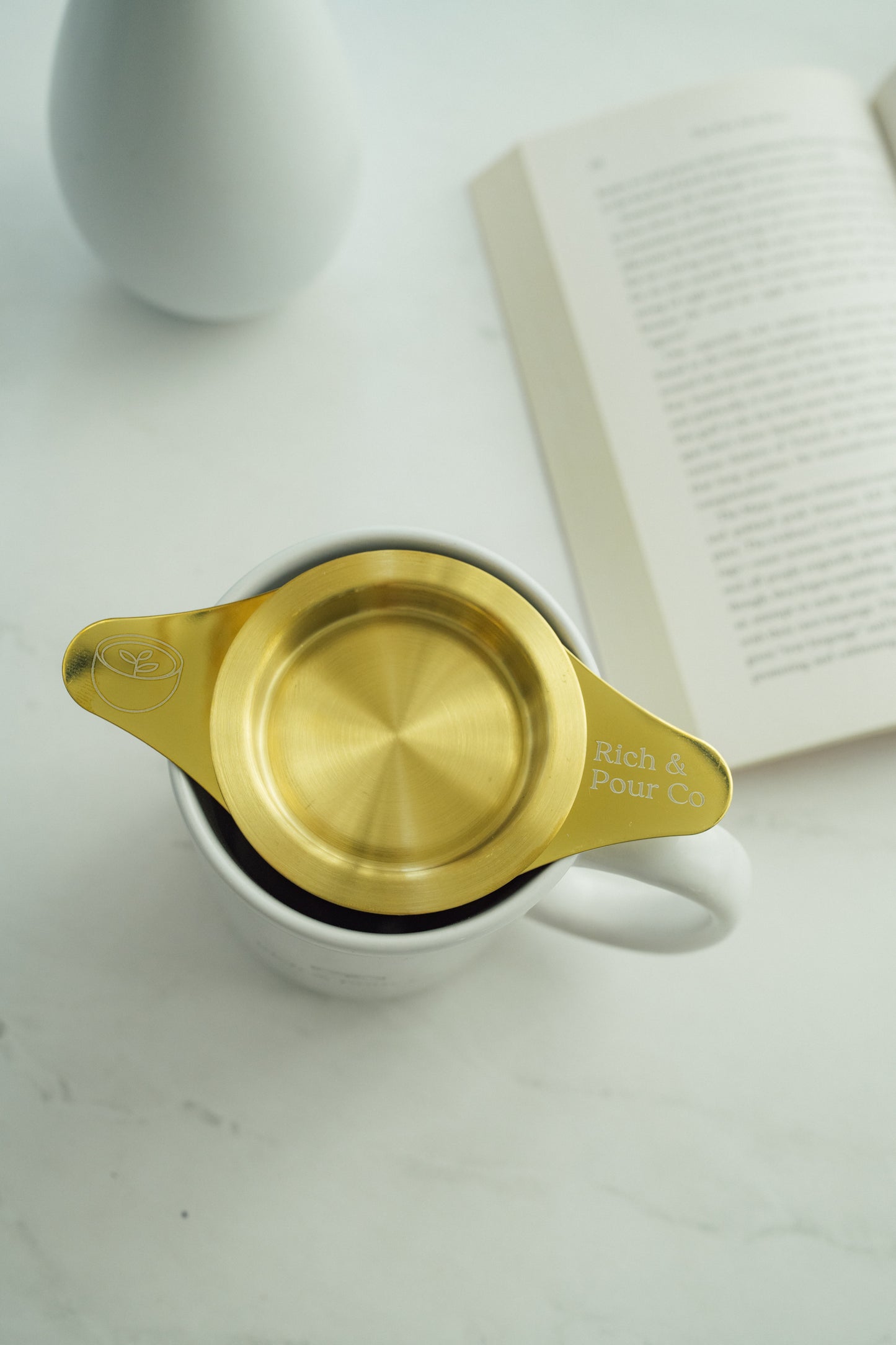 Edelstahl-Infuser | Teesieb & Kaffeesieb mit feinem Netz
