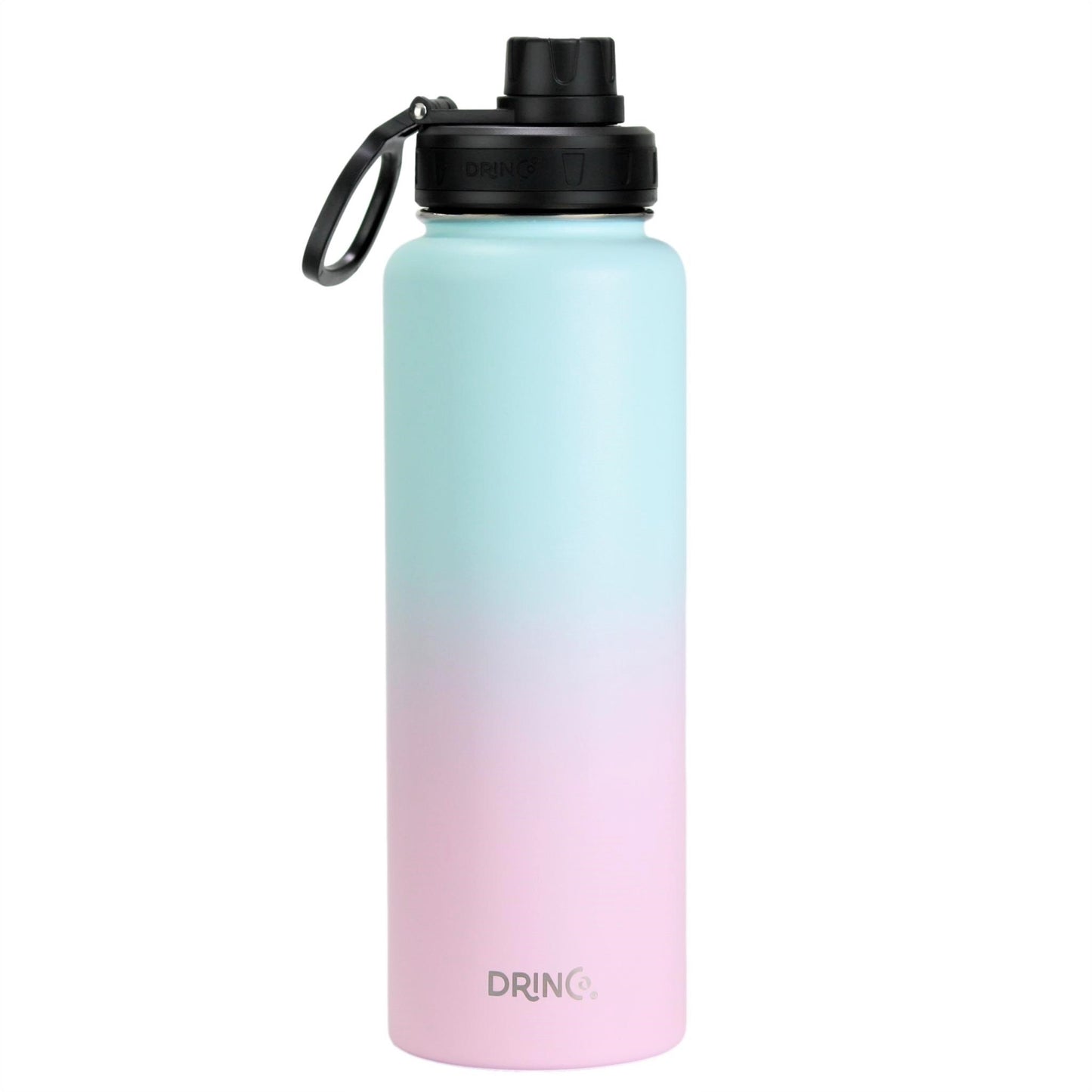 DRINCO® 40oz Edelstahl Sport-Trinkflasche - Macaron