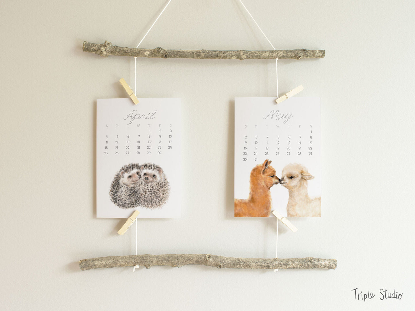 2027 Desk Calendar: Dear Love