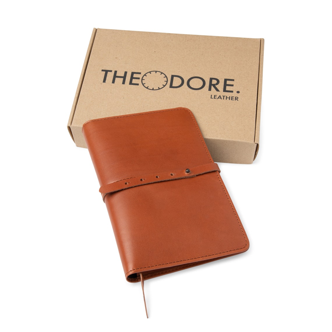 Theodore Notizbuchhülle aus Leder im A5-Format