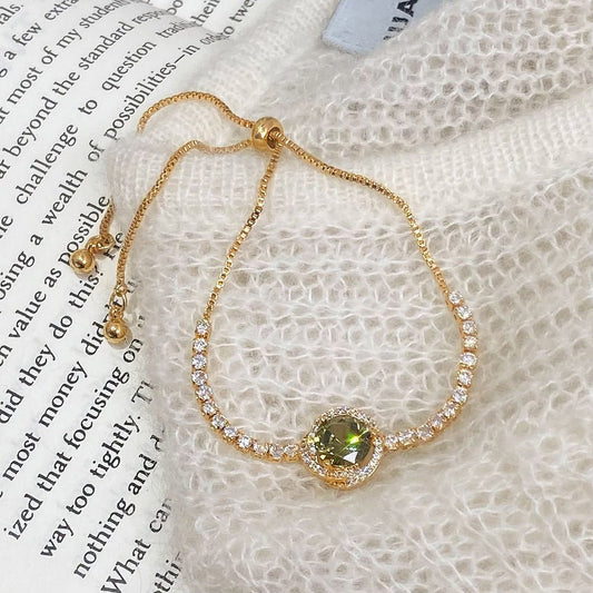 Ivana Peridot Armband