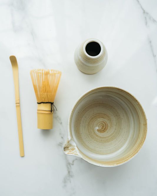 Matcha Teezeremonie-Set – Traditionelles japanisches 5-teiliges Set (Kopie)