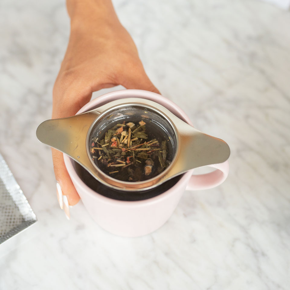 Edelstahl-Infuser | Teesieb & Kaffeesieb mit feinem Netz