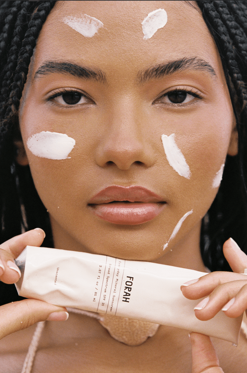 Geruchlose tägliche Mineral-Sonnencreme LSF 25