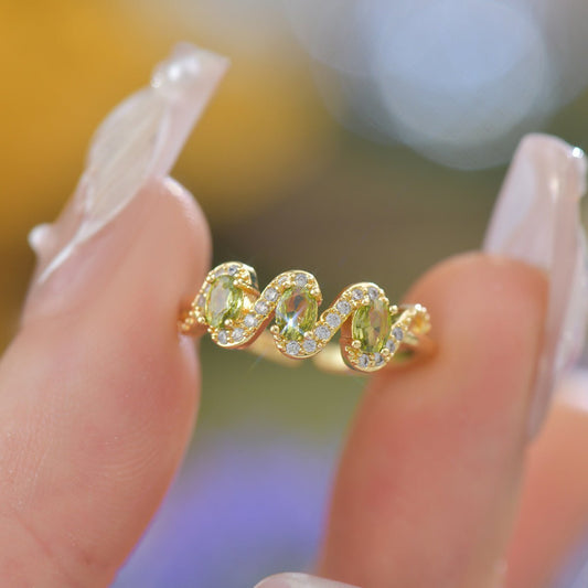 Grüner Cécile Ring