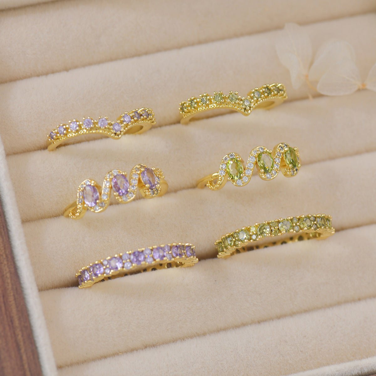 Grüner Cécile Ring