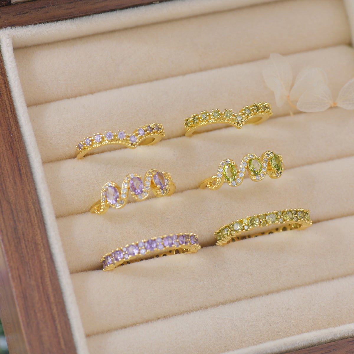 Grüner Cécile Ring