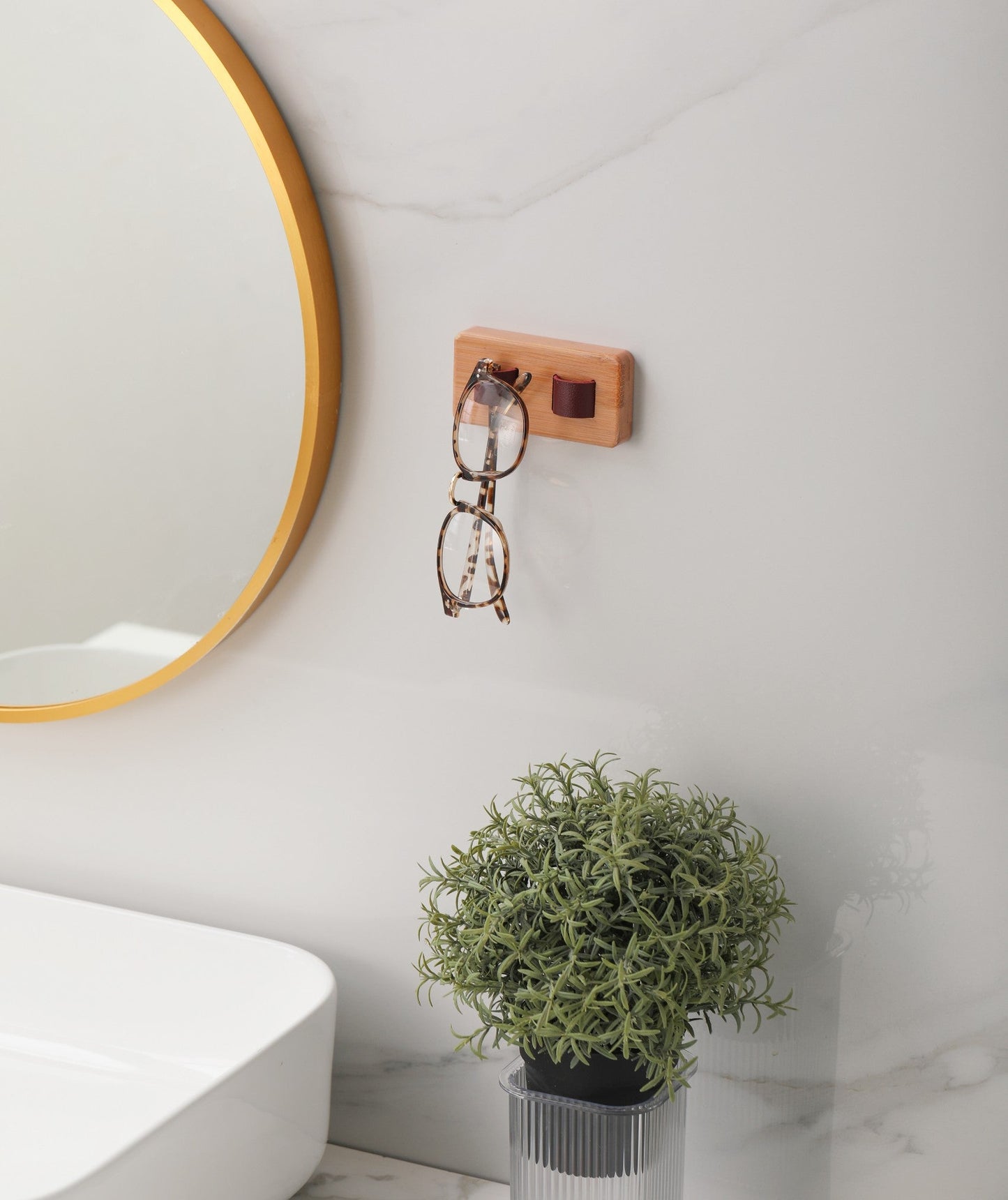 Brillenhalter aus Holz für die Wand Sonnenbrillen-Organizer Papa Geschenke
